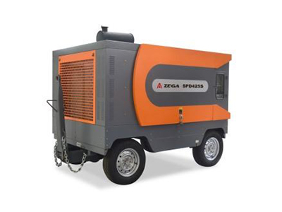 SPD Diesel Mobile Zhigao Screw Air Compressor